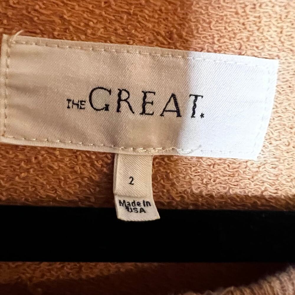 THE GREAT Eagles Graphic Sweatshirt Size 2 - Picture 2 of 3